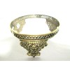 Solid Brass Crown Design, Crystal ball, Gemstone Holder, Stand, Display,