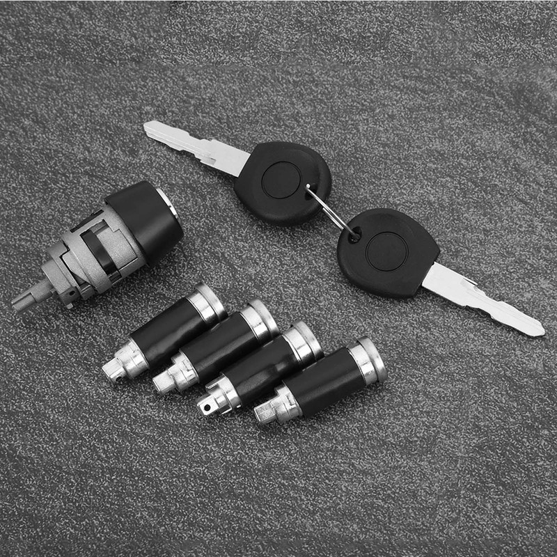 Ignition Lock Cylinder &amp; Key Fit for Transporter T4 Caravelle