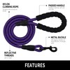 Panykoo 5/6 FT Strong Pet Dog Leash with Soft Padded