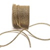 s.dekoda Cord 15 m x 4 mm Gold Lurex Twist