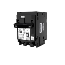 SIEMENS Q220GFN Ground Fault Circuit Interrupter, 20 Amp, 2-Pole Plug-On Neutral GFCI Circuit Breaker