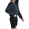 Boxy Crop Tops Oversized O Neck T Shirts Womens Tunic