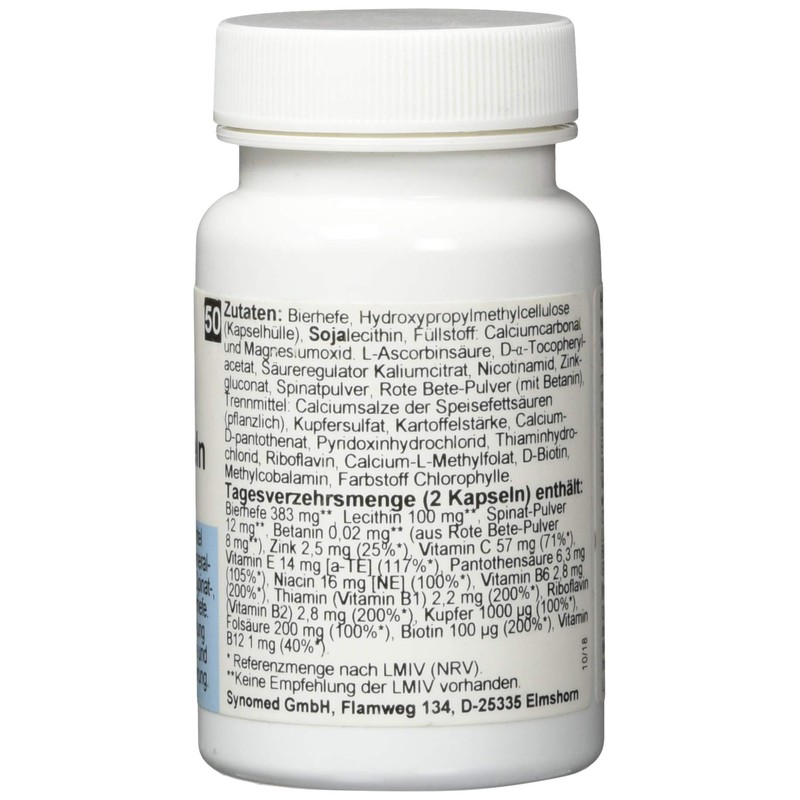 Hair Capsules, 50 Capsules (25.5 g)