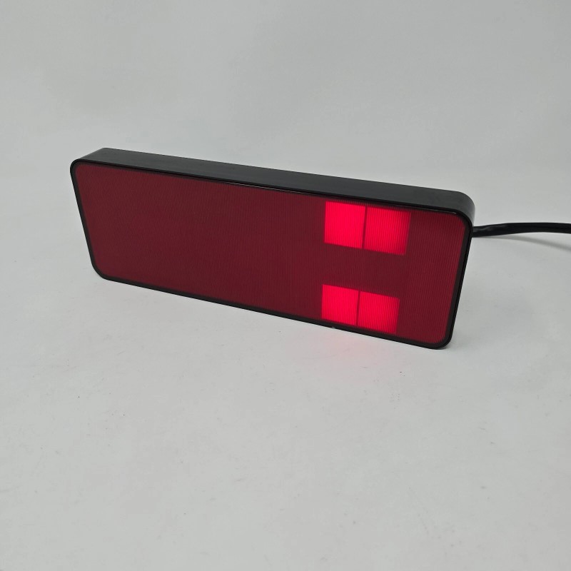 Mechanic Force Hitch Cover Red LED Brake Sequential Signal Reverse