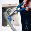 FlexCraft 25712PR-2 Stainless Steel Washing Machine Hose Connector Burst Proof,