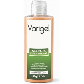 Varigel 60gr Gel para pies y piernas Refrescante con Extractos Botánicos para Cuidado Diario, Textura Ligera.