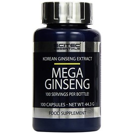 Scitec Nutrition MEGA Ginseng, 100 Capsules (1 x 44.3 G Tub)