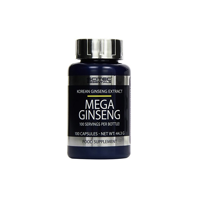 Scitec Nutrition MEGA Ginseng, 100 Capsules (1 x 44.3 G