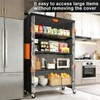 Sowokdon Wire Shelf Covers,Premium 600D Rack Covers for Wire Shelving