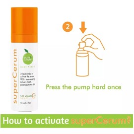 Pure & Cimple Supercerum 20% De Vitamina C Suero Facial Vita E- 2 Botellas