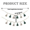 Pack of 2 Basicon Boho Tassel Garland, 10 x 90
