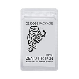 Sen Nutrition 180400 Pre-Workout Supplement, BEFORE Tiger, 88 Tablets