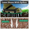 KOSIDA Heavy Strap Garden Aerate Spike Shoes Upgrades Lawn Aerator