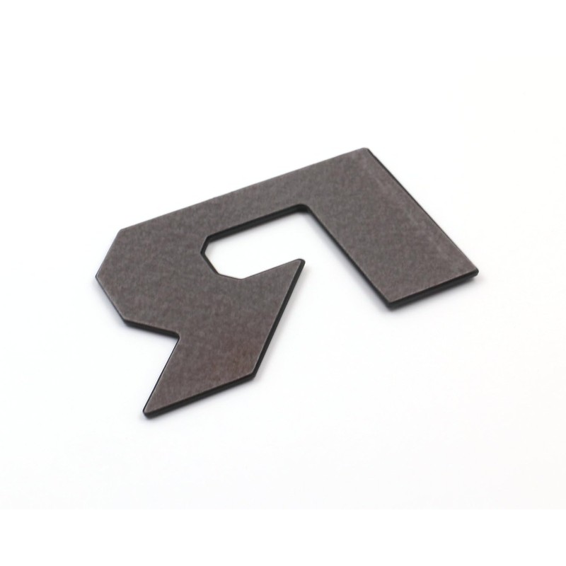 Xpipnns Gloss Black Tailgate Emblem Compatible with 2019-2024 Gladiator