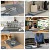 Sisher Large Stone Dish Drying Mat For Kitchen Counter,Quick Dry