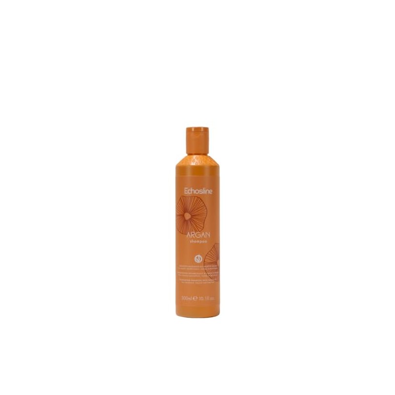 ECHOS LINE Nourishing Shampoo with Argan Oil for Sensitive, Treated