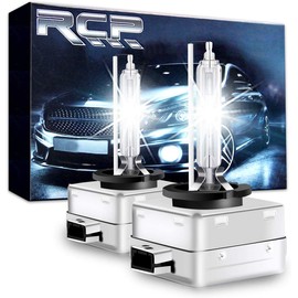 RCP HID Bulb D1S D2S D3S D4S Car Headlight Lamps, Genuine Replacement Part, General Purpose, 35 W Xenon HID, Selectable 4300K 6000K 8000K Emitting Color, Improved Brightness, No Processing