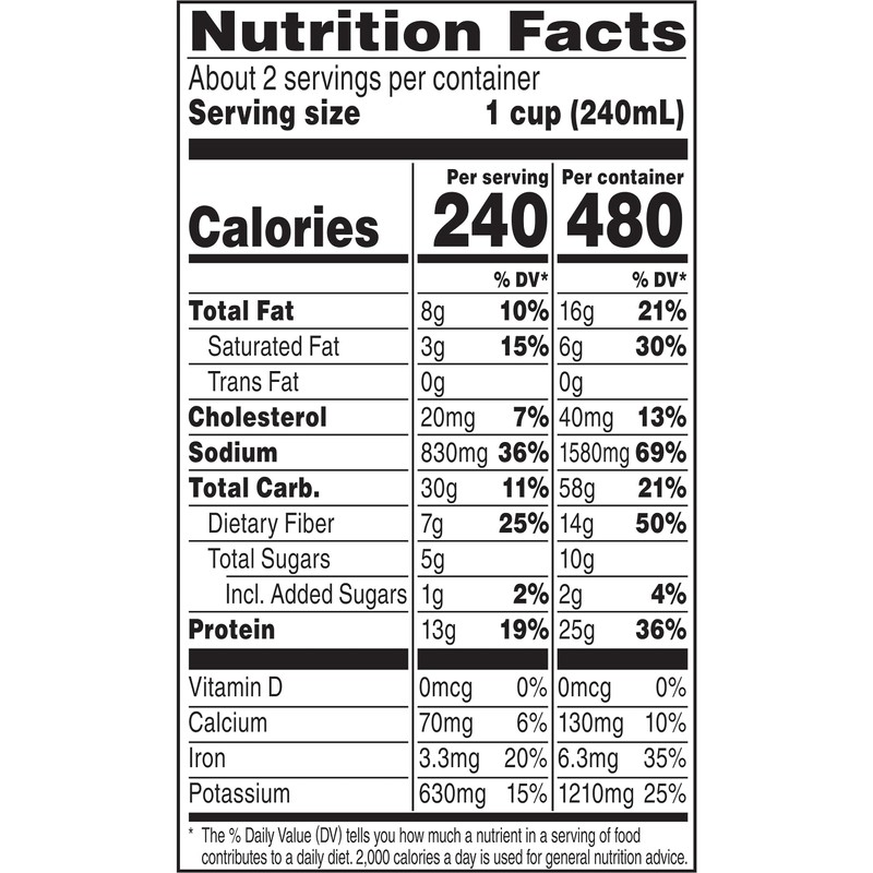 Campbell's Chunky Chili with Beans, 16.5 oz Can (Case of