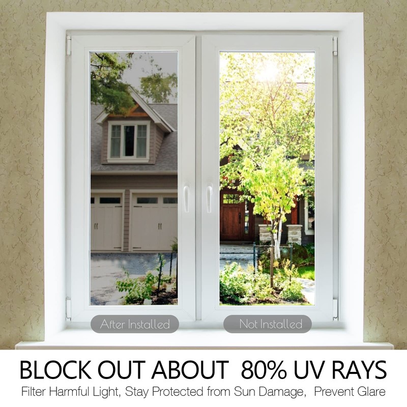 STATINT Window Film Privacy One Way Mirror Glass Tint Heat