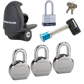 Master Lock - 6 Trailer Locks Keyed Alike #6KA-3796230-3