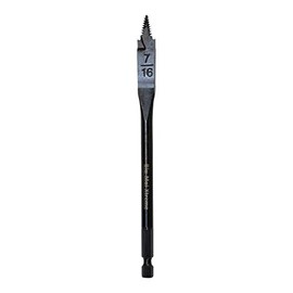 Disston 7/16" Threaded Spade Bit 10X Faster Than Standard Spade bit, 6" Long, E0102678