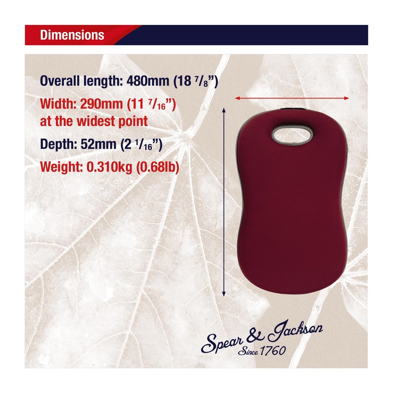 Spear & Jackson 5 Layer Cushioned Garden Kneeling Pad -