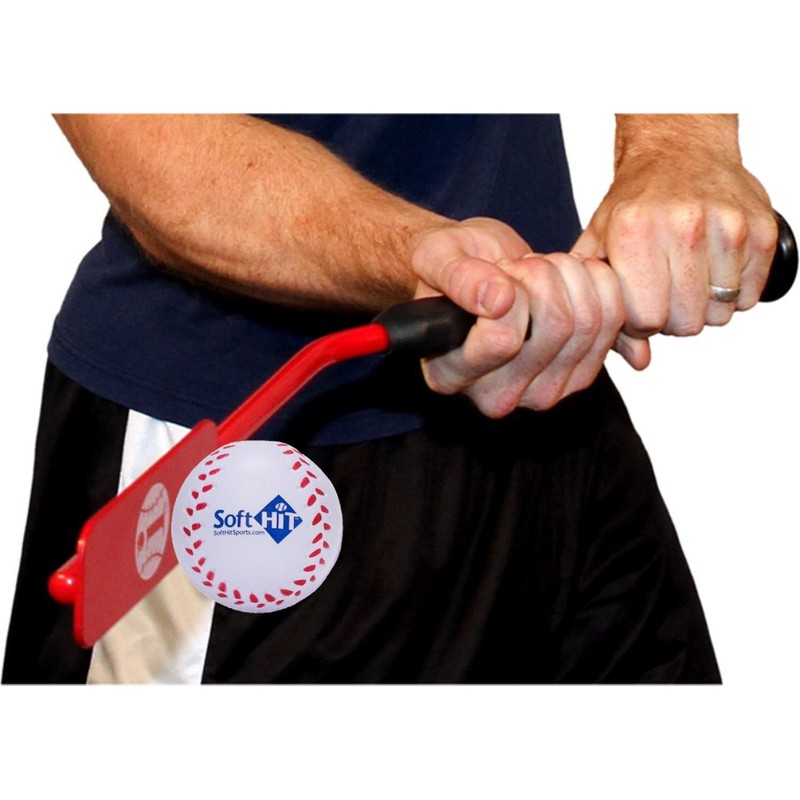 Soft Hit Soft Baseball/Softball Training Foam Ball (12 Pack, White)