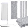 3 Pack Flat Mop Replacement Pad, 13" X 4.7" Microfiber