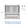 Delta Children Delta Children Folding Portable Mini Baby Crib with