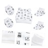 Gatuida 1Set Newborn Cotton Hat and Foot Cover with Scratch