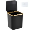 Small Table Bin with Lid, 2 L, Mini Table Waste