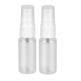 QIANCAIWANG 4 Pack Spray Bottles, 1 oz/30ml Clear Empty Refillable Atomiser, Mist Spray Bottle, Mini Travel Spray Bottle for Cosmetic,Toletries (4)