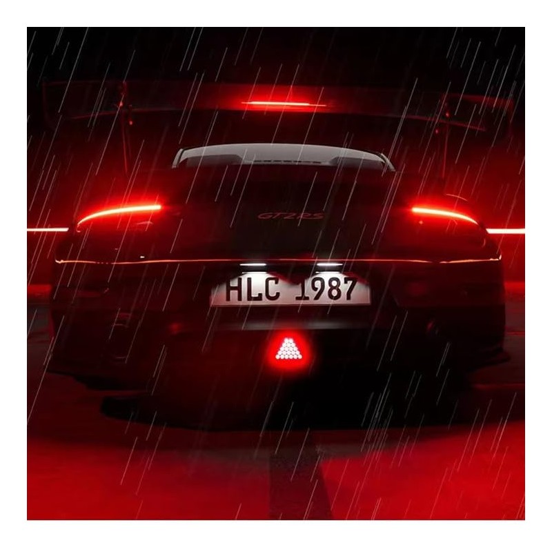 Ygmylandbb led brake light tail stop light 12v flashing red