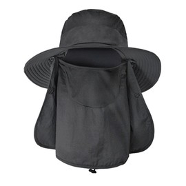 CSILOVEE Gardening Hat, Women's, Children, Farm Hat, Sun Visor, UV Protection, Wide Brim, Sun Protection, Neck Guard, Stylish, Face Cover, Outdoor Fishing, Waterproof, Quick Drying, Breathable