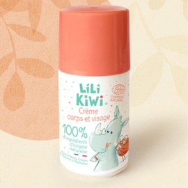 100% NATURAL FACE AND BODY MOISTURIZER (roll on) for babys & childrens - made in France by LiliKiwi