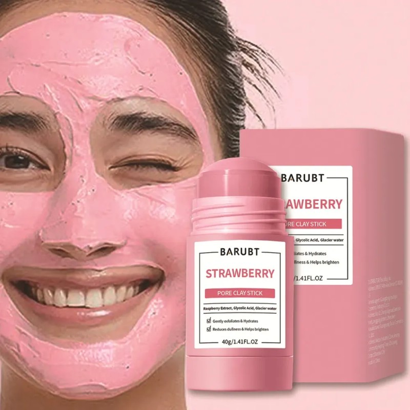 Mascarilla Fresa Piel Lisa Suave Niacinamida