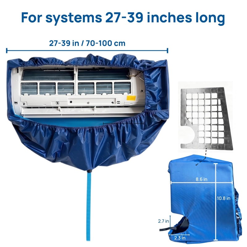 Mini Split Cleaning Kit, Fits 27" - 39" Long Indoor