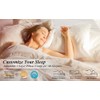 Three Geese Adjustable Layer Goose Feather Pillow,Assemblable Bed Pillow,100% Soft