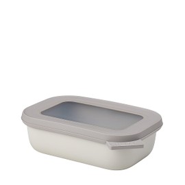 Daisy Rosti Mepal 998077 Circular Rectangular Storage Container, 500 ml, Nordic White