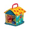 Manhattan Toy Put and Peek Birdhouse Soft Activity Toy 7.5