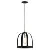 Livex Lighting 1 Lt Textured Black Pendant