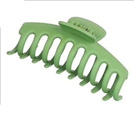 Plastic Hair Claw Clips Large Nonslip Strong Hold Thick for Women green