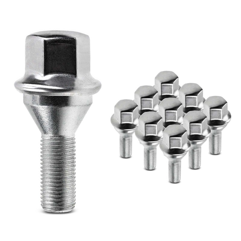 A-Premium 20Pcs M12-1.25 Wheel Studs Compatible with Jeep Compass 2018-2021