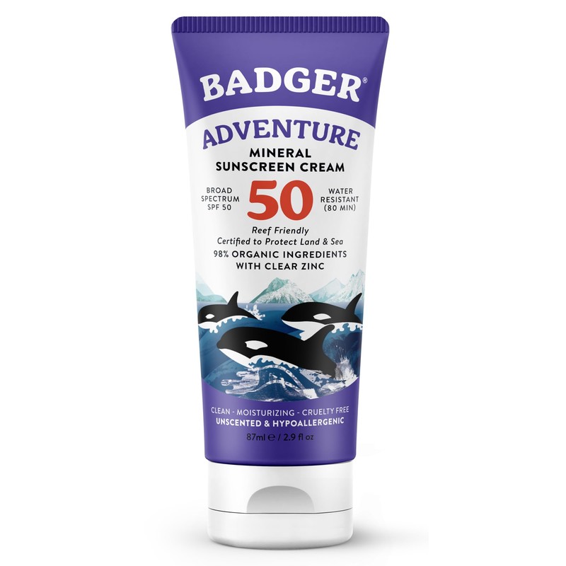 Badger Protector Solar Mineral Fps 50 Con Óxido De Zinc,