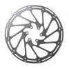 Clarks Cycle Systems Z8 Steel 6-Bolt Disc Brake Rotor, Silver,