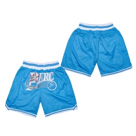 PERC30 Men's #30 Perc O'Cet Basketball Shorts Stitched S-XXL(Blue, l)