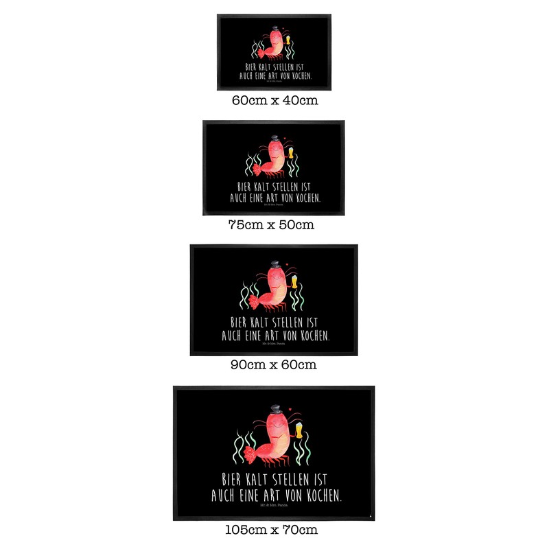 Mr. & Mrs. Panda variants floor mats lobster with wheat