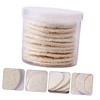VICASKY 10Pcs Natural Loofah Makeup Remover for Gentle Facial Cleansing