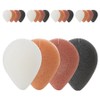 I'm Konjac 4-piece konjac sponge for facial cleansing, white, red clay, cluster, charcoal, 5 sets / 아임곤약 세안용 곤약스펀지 4종 세트, 화이트, 황토, 송이, 참숯, 5세트