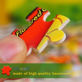 Ingooood- Jigsaw Puzzle- Collector Series – Crazy Candy - 1000 Pieces for Adult Wooden Toys Graduation Valentine's Day Gift
